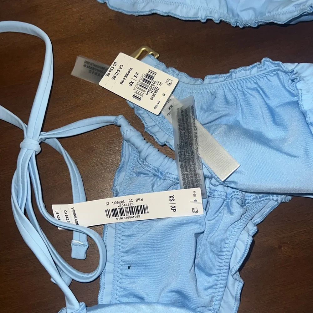 Frankie’s Bikinis X VS PINK Reign Bikini Set, size xs